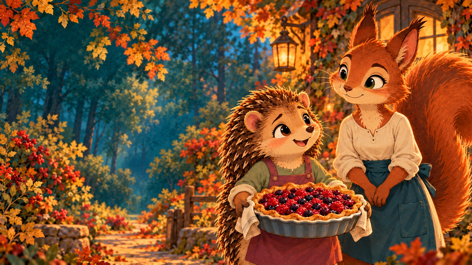 The Hedgehog's Very Uneven Pie