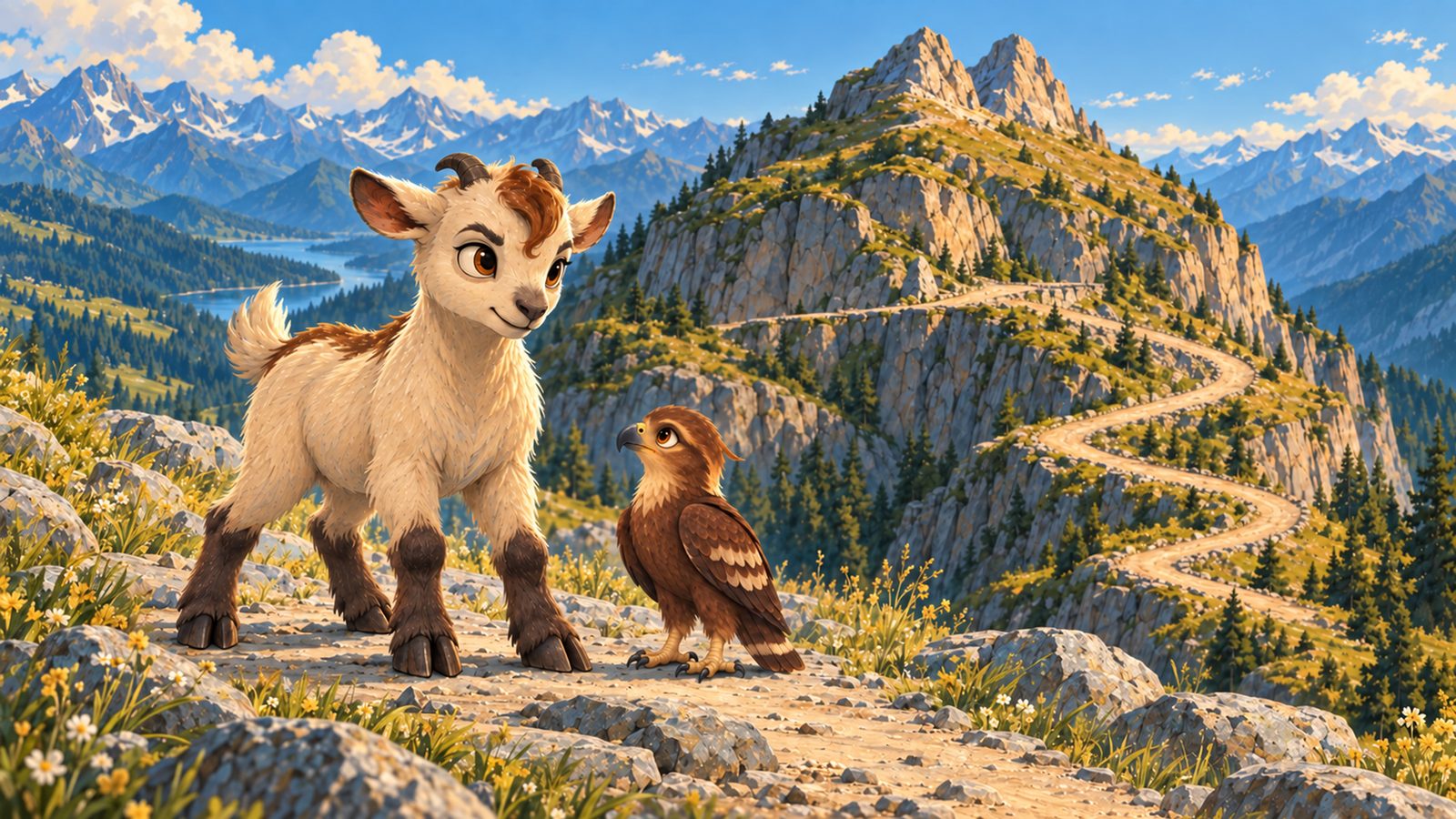 The Kid Goat Who Learned the Long Way Round