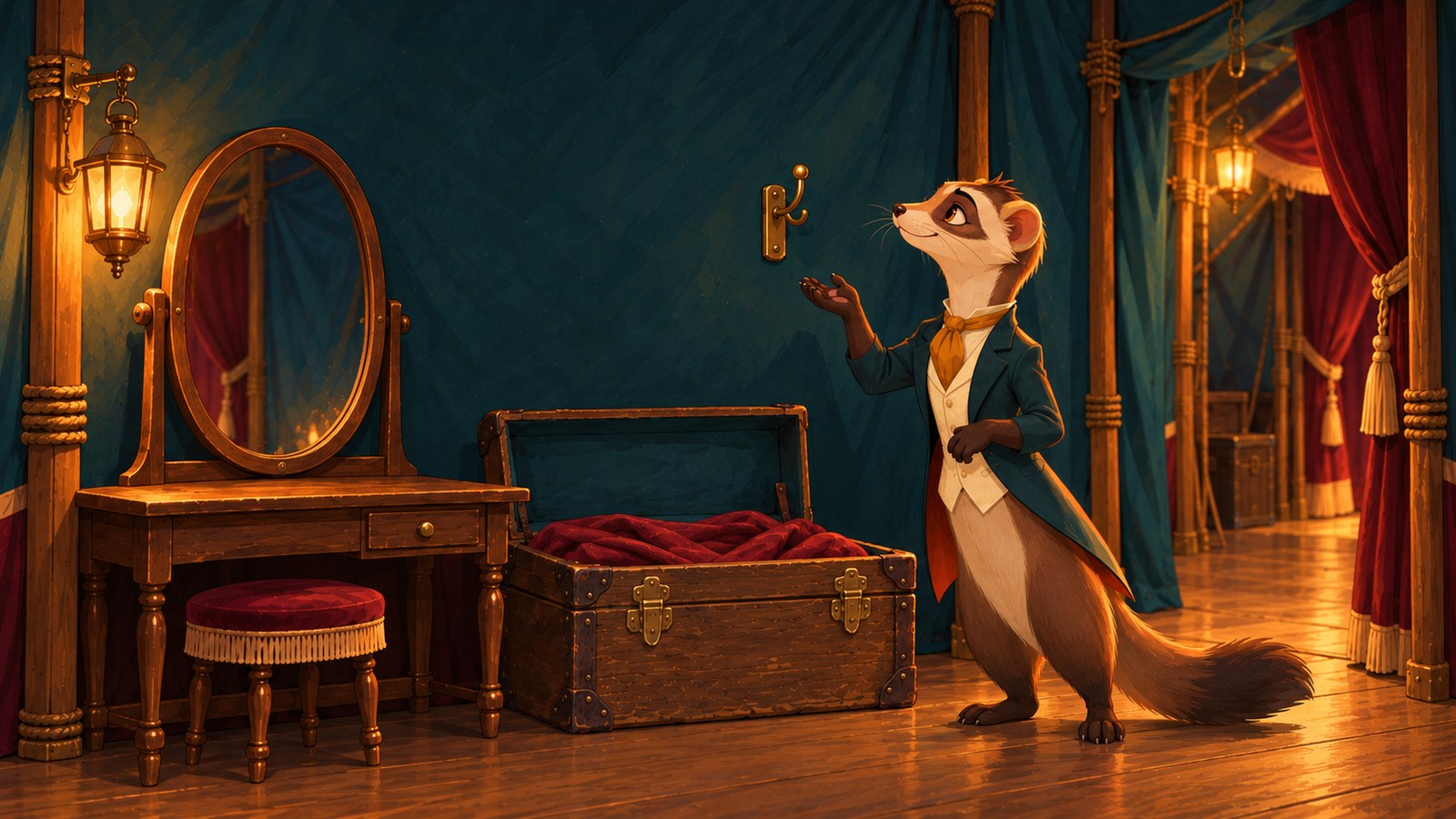 The Magician Ferret's Missing Hat