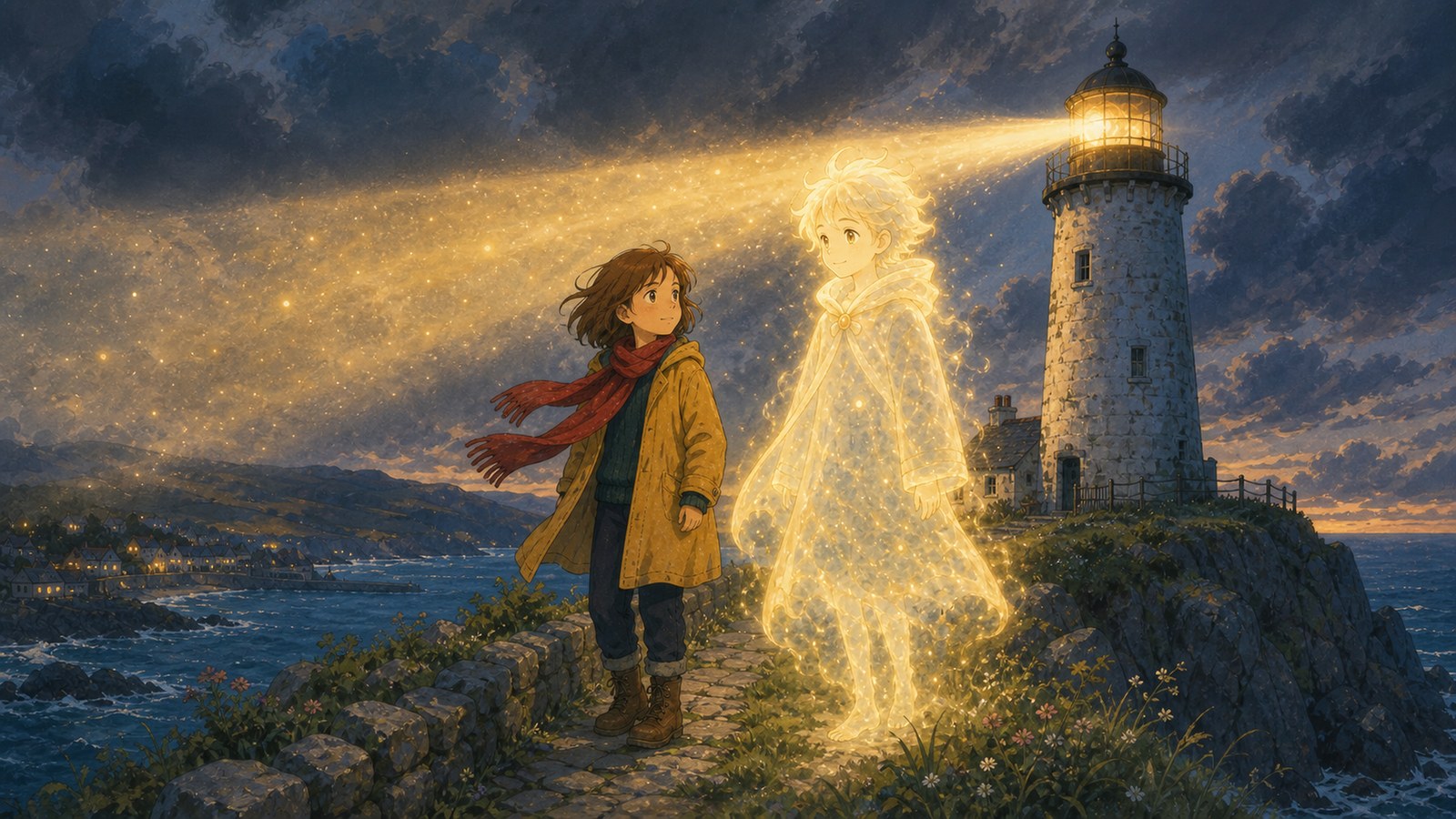 The Spirit Who Lived in the Lighthouse Light